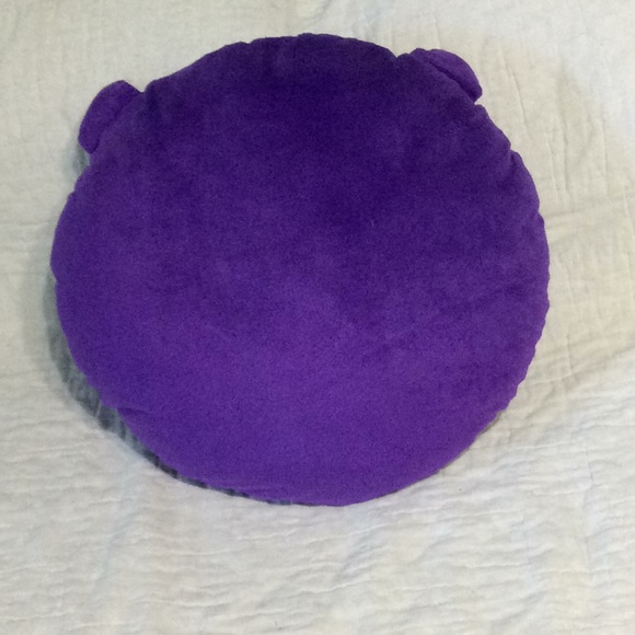 Mischief Emoji pillow, 13”, purple. K155 - Picture 4 of 4